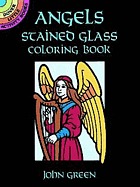 Angels : stained glass coloring book