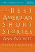 The best American short stories, 2006 por Ann Patchett