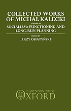 Socialism--functioning and long-run planning