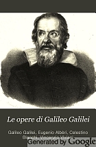 Le opere di Galileo Galilei.