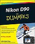 Nikon D90 for dummies 著者：  Julie Adair King 