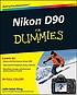 Nikon D90 for dummies by  Julie Adair King 