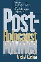 Post-Holocaust politics : Britain, the United States & Jewish refugees, 1945-1948