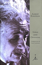 Ideas and opinions