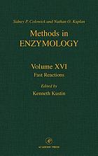 Fast reactions : Methods in enzymology 26.