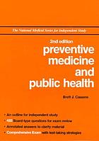 Preventive medicine and public health