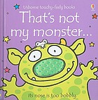 That's not my monster