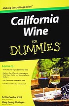 California wine for dummies