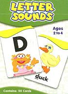 Letter sounds flash cards