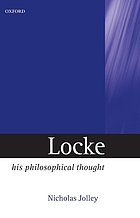 Locke : his philosophical thought