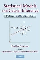 Statistical models and causal inference : a dialogue with the social sciences