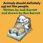 Animals should definitely not act like people