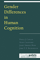Gender differences in human cognition