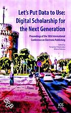 Cover of Let's Put Data to Use: Digital Scholarship for the Next Generation