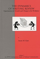 The dynamics of writing review : opportunities for growth and change in the workplace