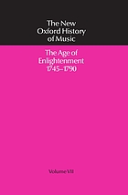 The age of enlightenment, 1745-1790;
