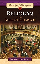 Religion in the age of Shakespeare