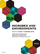 Microbes and environments : bulletin of japanese society of microbial ecology
