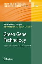 Green gene technology : research in an area of social conflict