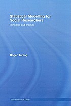 Statistical Modelling for Social Researchers: Principles and Practice cover image