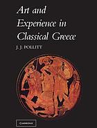 Art and Experience in Classical Greece cover image