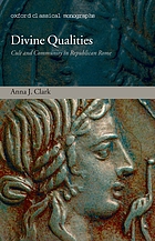 Divine qualities : cult and community in Republican Rome