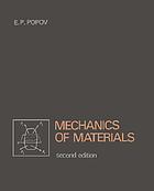 Mechanics of materials