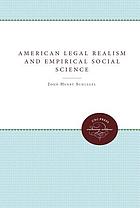 American legal realism and empirical social science