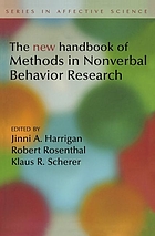 The new handbook of methods in nonverbal behavior research