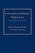 International human rights law : an introduction por  David S Weissbrodt 