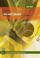 Lens and cataract, 2008-2009.