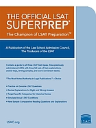 The official LSAT SuperPrep.