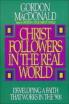 Christ followers in the real world