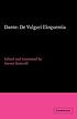 Dante, De vulgari eloquentia von Dante Alighieri