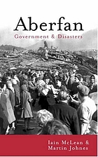 Aberfan : government and disasters
