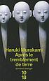 Après le tremblement de terre por Haruki Murakami