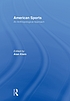 American sports : an anthropological approach by  Alan Klein 