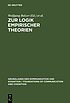 Zur Logik empirischer Theorien by  Wolfgang Balzer 