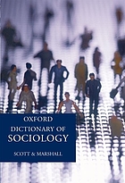 A dictionary of sociology