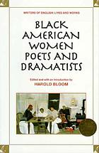 Black American women poets and dramatists