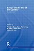 Europe and the end of the Cold War : a reappraisal