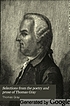 Selections from the poetry and prose of Thomas... por Thomas Gray