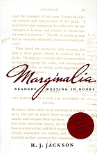 Marginalia : readers writing in books