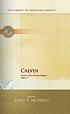 Calvin: Institutes of the Christian religion.... 著者： Jean Calvin