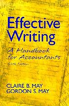 Effective writing : a handbook for accountants