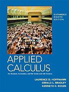 Applied calculus for business, economics, and the social and life sciences.