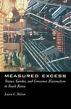 Measured excess : status, gender, and consumer nationalism in South Korea