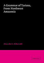 A grammar of Tariana