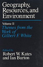 Geography, resources, and environment
