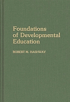 Foundations of developmental education